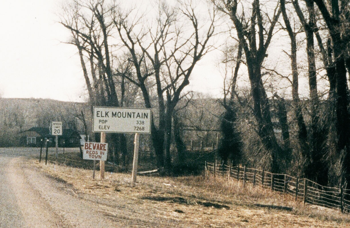 Entering Elk Mountain